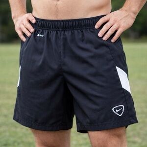 Vintage Nike Total 90 Soccer Shorts Men’s Small Black Y2K T90 Blokecore